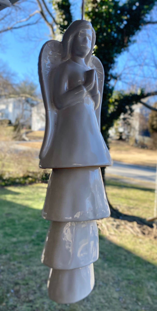 Barbara King Porcelain Angel Wind Chime